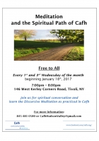 Meditation and the Spiritual Path of Cafh